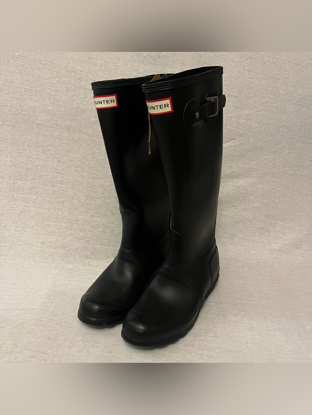 Hunter Original Tall Matte Black Waterproof Boots